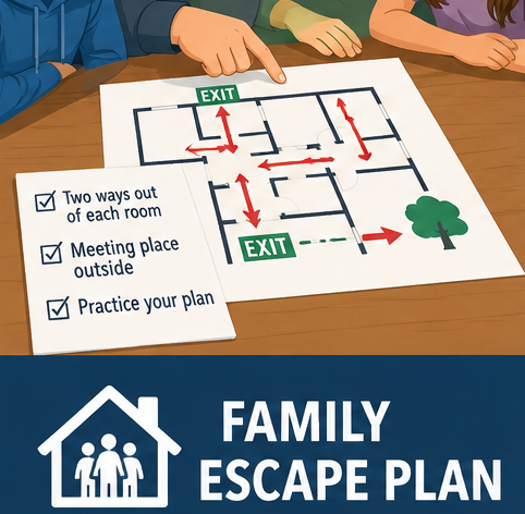 Family escape plan Family escape plan